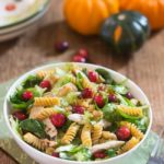 Pasta with Sprouts, Cranberries & Leftover Turkey