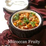 Moroccan Fruity Chicken Tagine