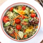 Roasted Vegetable and Tabbouleh Salad