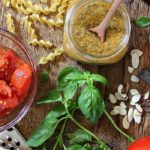 Roasted Tomato and Basil Pesto with Almonds