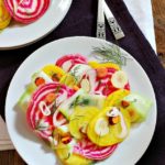 Marinated Beet, Carrot and Zucchini Salad