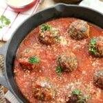 Baked Turkey, Quinoa and Spinach Meatballs