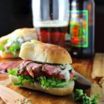 Grilled Steak Sandwiches with Chimichurri Sauce