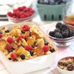 Triple Berry Baked French Toast