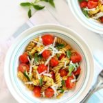 Easy Walnut Pesto Pasta with Blistered Tomatoes