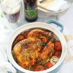 Roast Chicken with Tomatoes and Olives