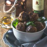 Maple Whiskey-Laced BBQ Meatballs