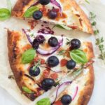 Sweet and Savory Blueberry Pizza