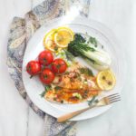 Baked Lemon Sole with Garlic and Smoked Paprika